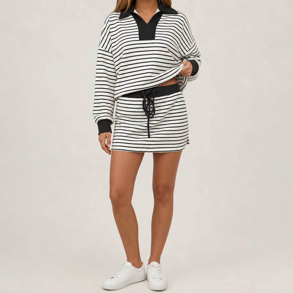Lugano Striped Set