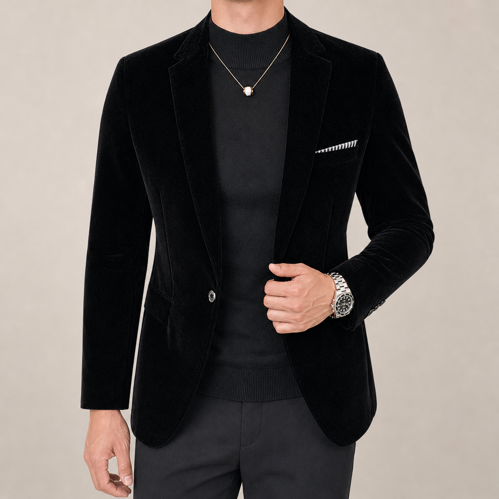 Lugano Velvet Blazer