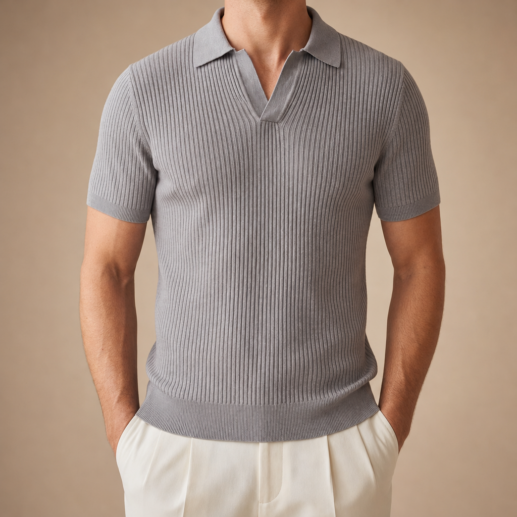 Navaro Ribbed Polo