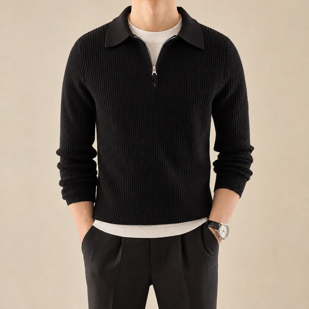 Brunico Ribbed Quarter 