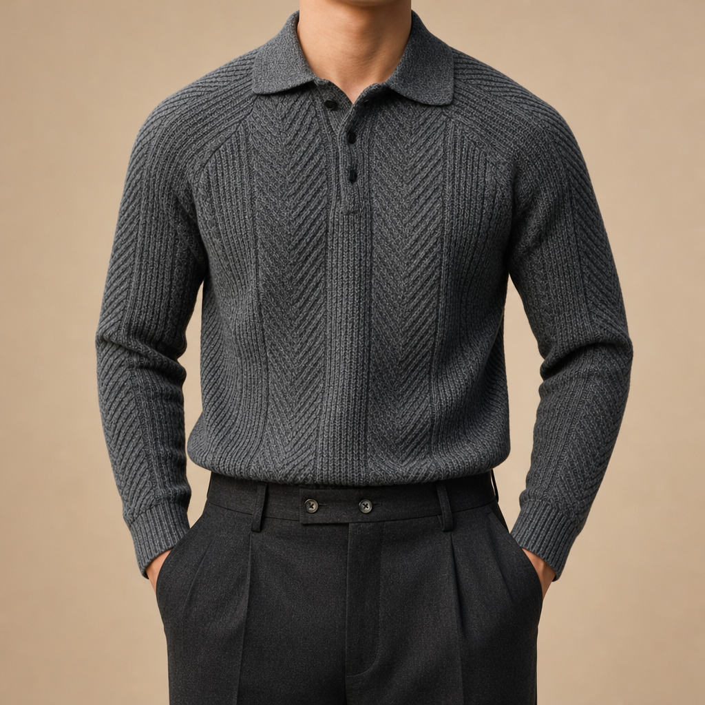 Alba Knitted Polo