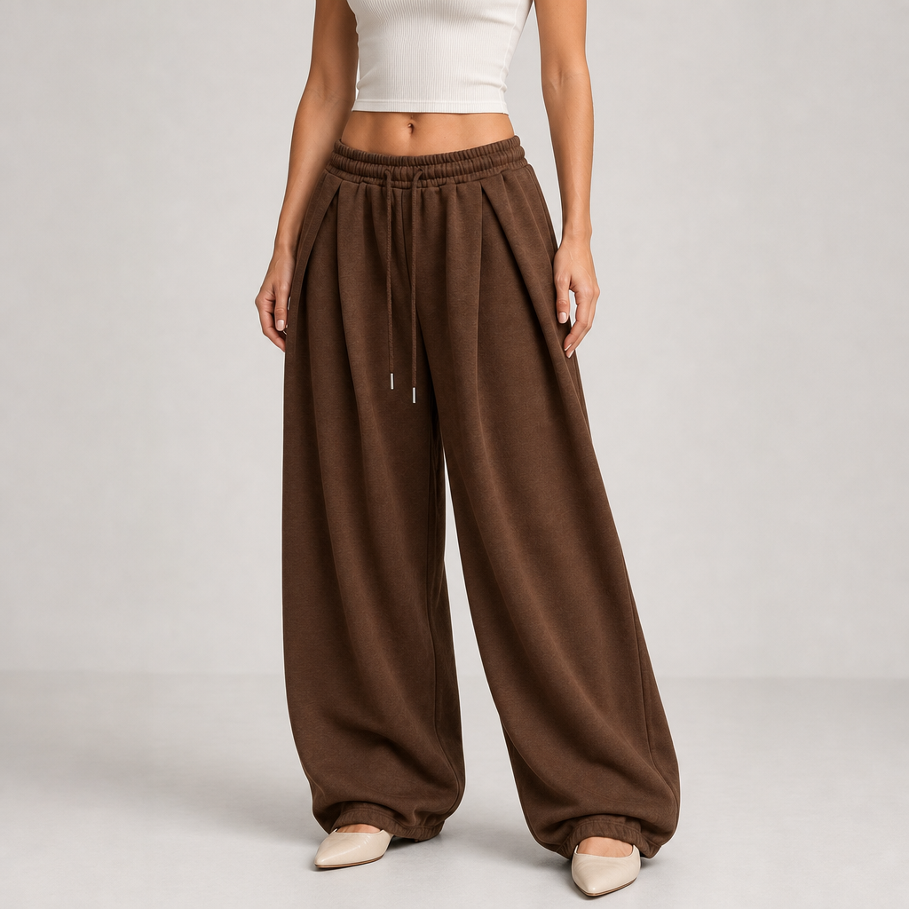 Cannes Wide Leg Sweatpants