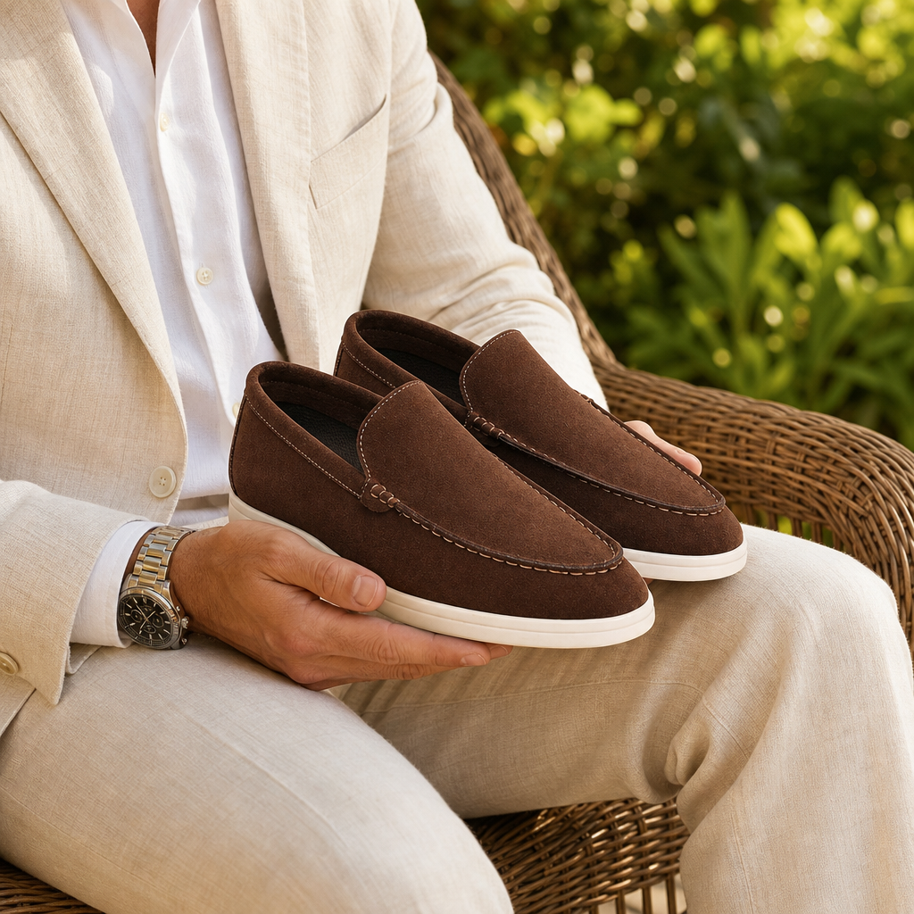 Savona Orthopedic Suede Loafers