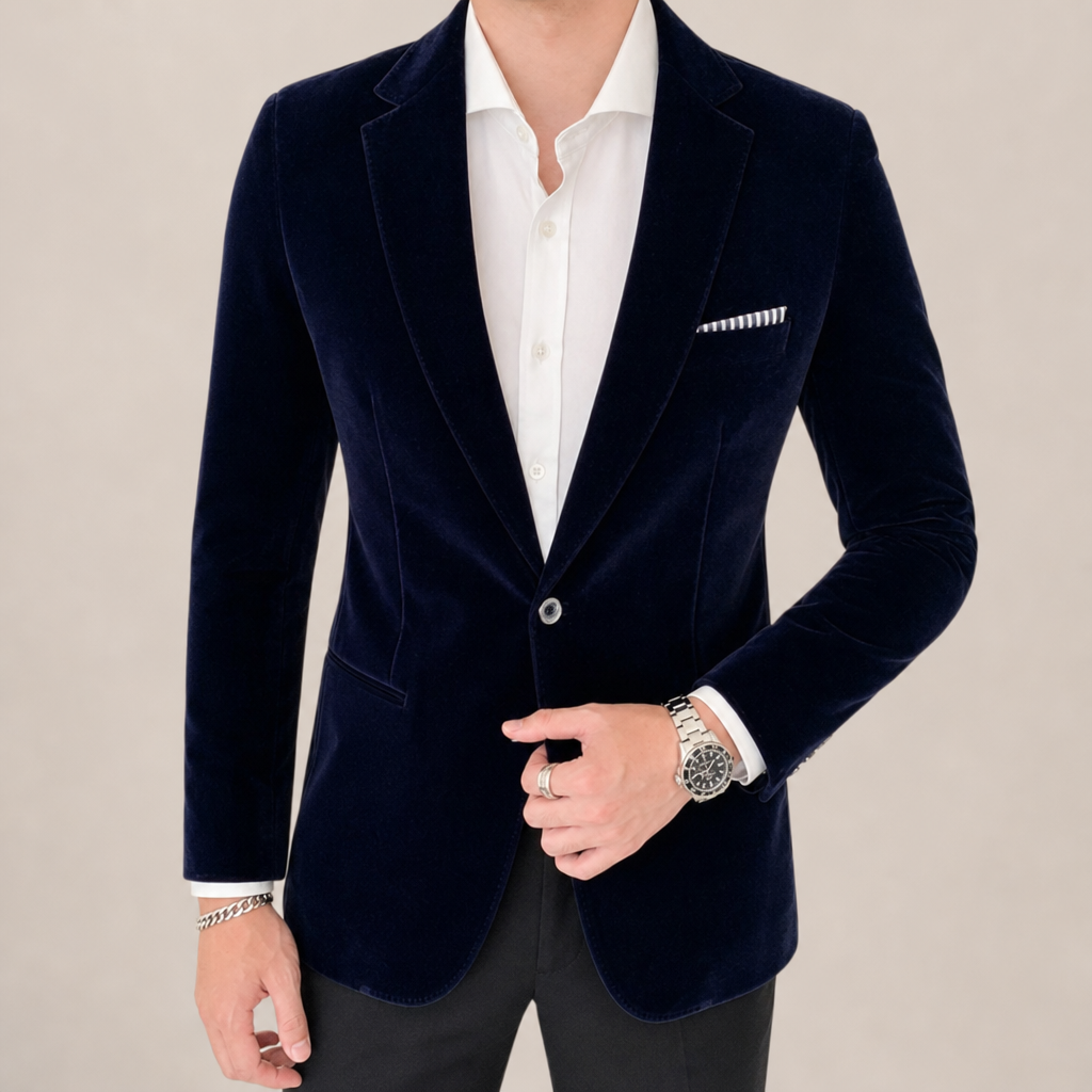 Lugano Velvet Blazer