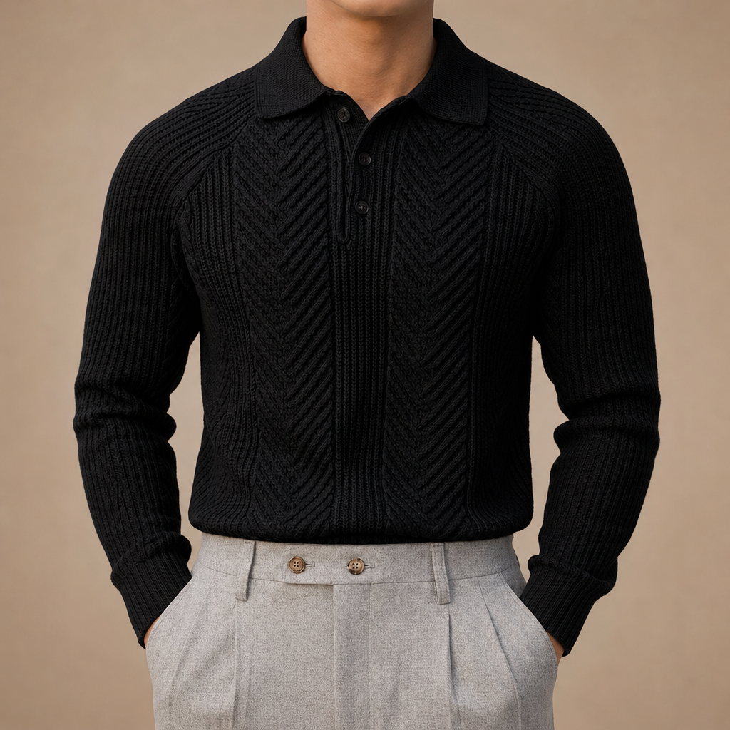 Alba Knitted Polo