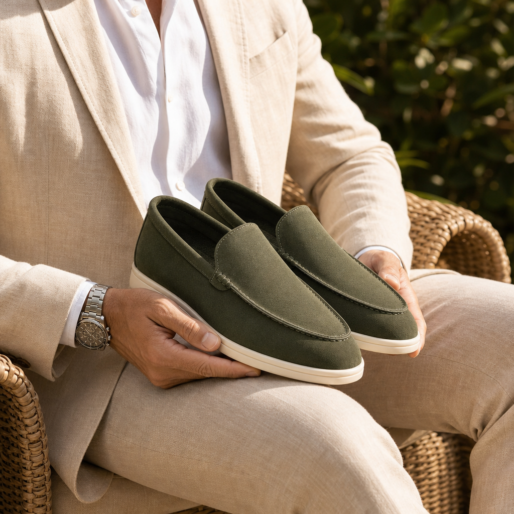 Savona Orthopedic Suede Loafers