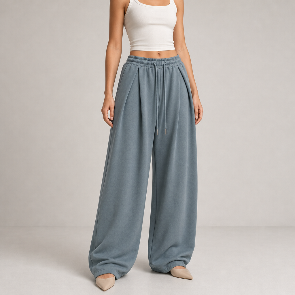 Cannes Wide Leg Sweatpants
