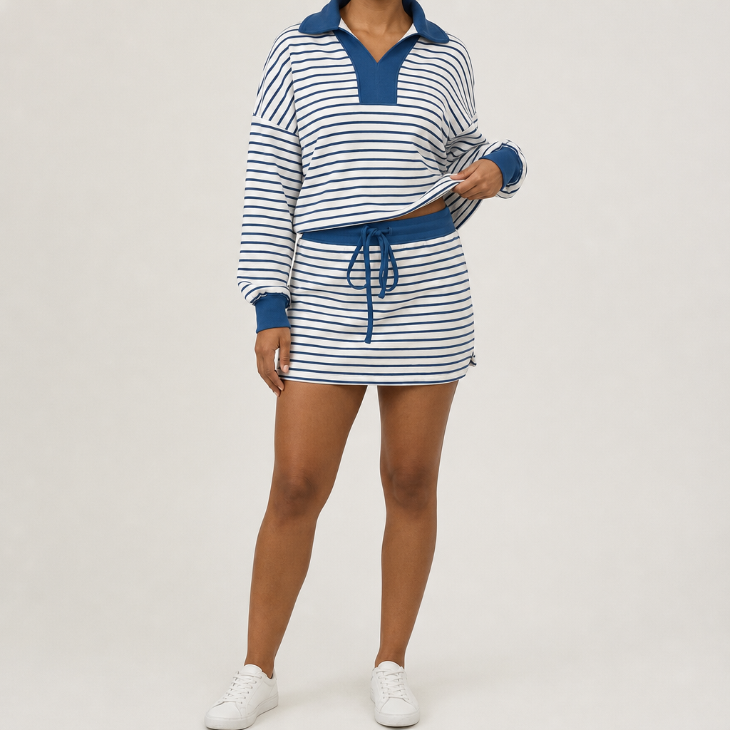 Lugano Striped Set