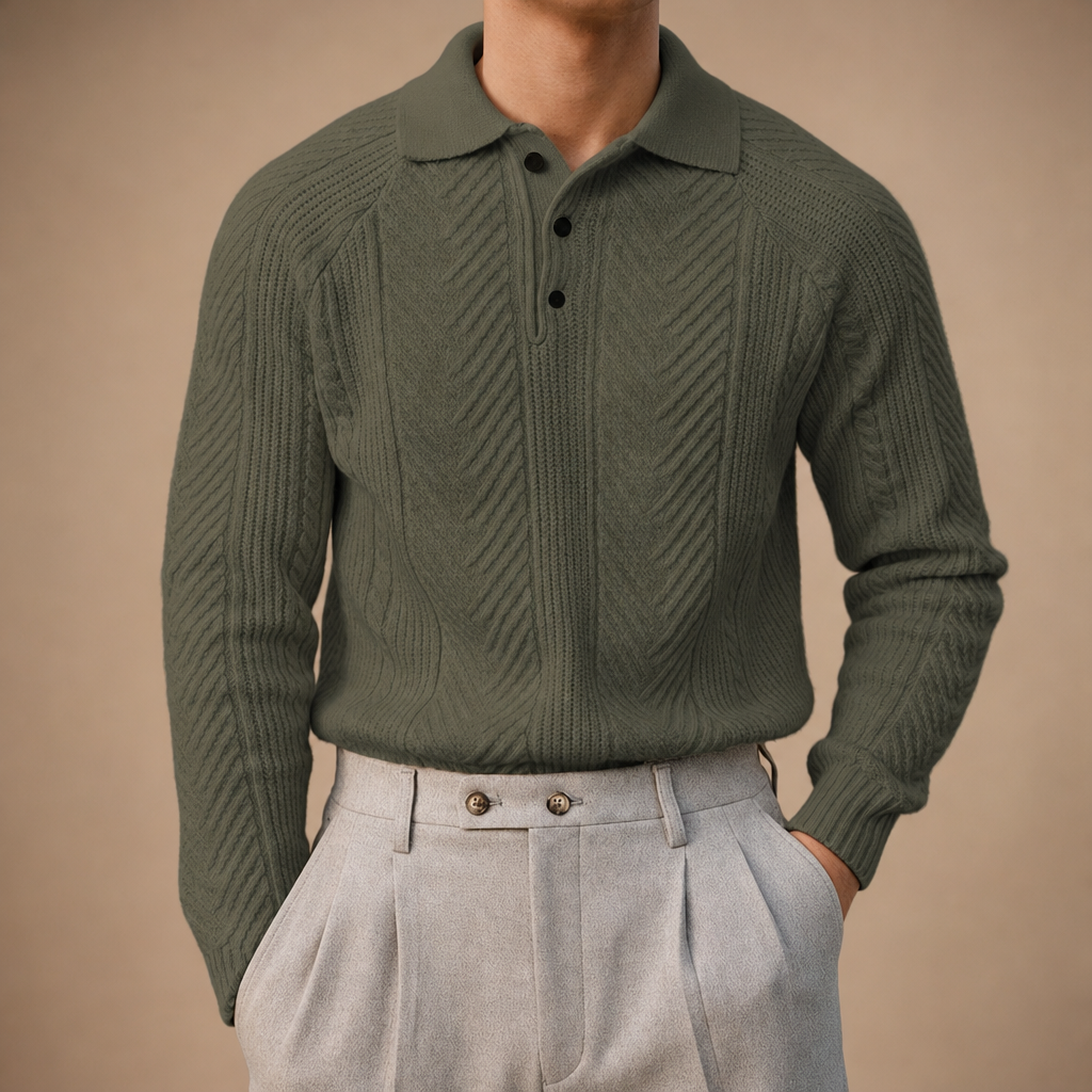 Alba Knitted Polo