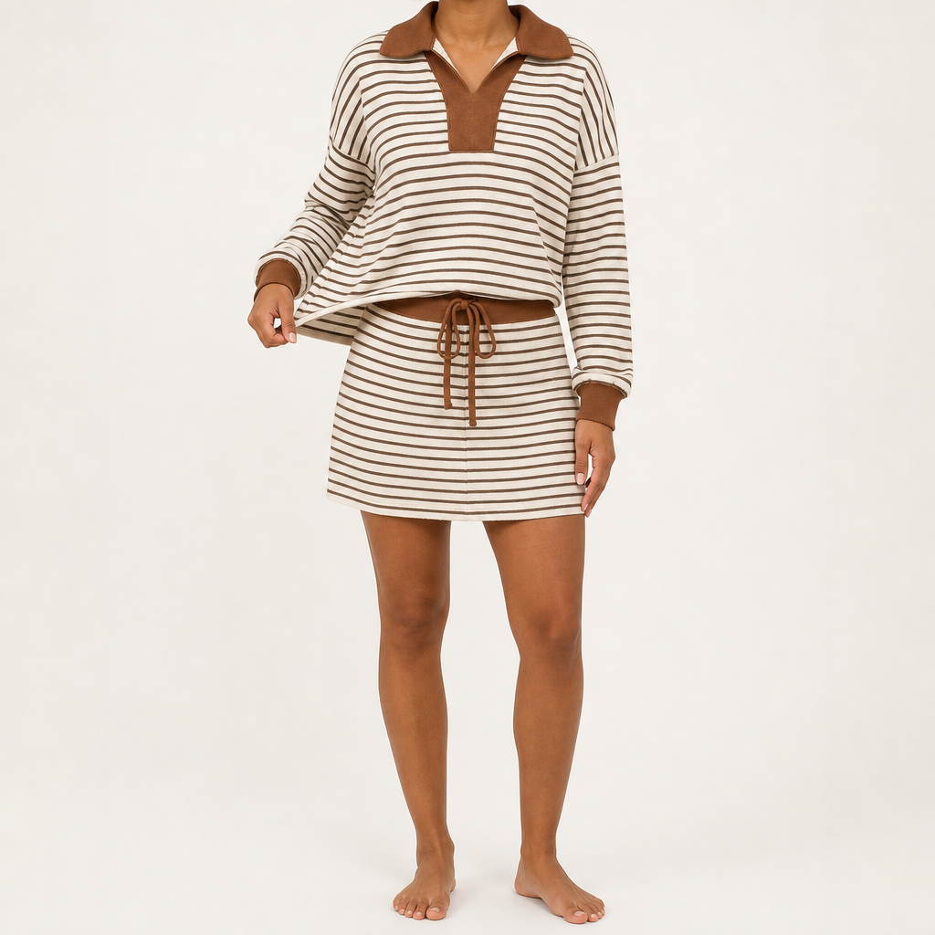 Lugano Striped Set