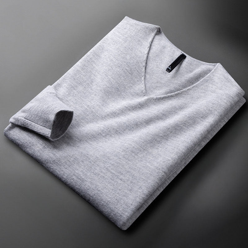 The Monarch Luxe V-Neck Sweater - CristianLavian