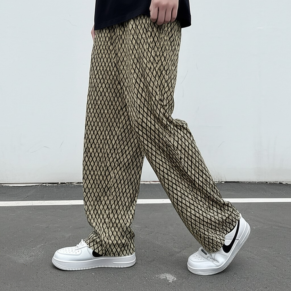 The NeoWave Patterned Wide-Leg Pants