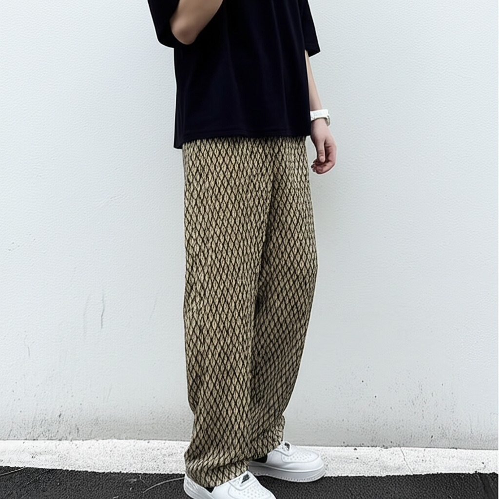 The NeoWave Patterned Wide-Leg Pants