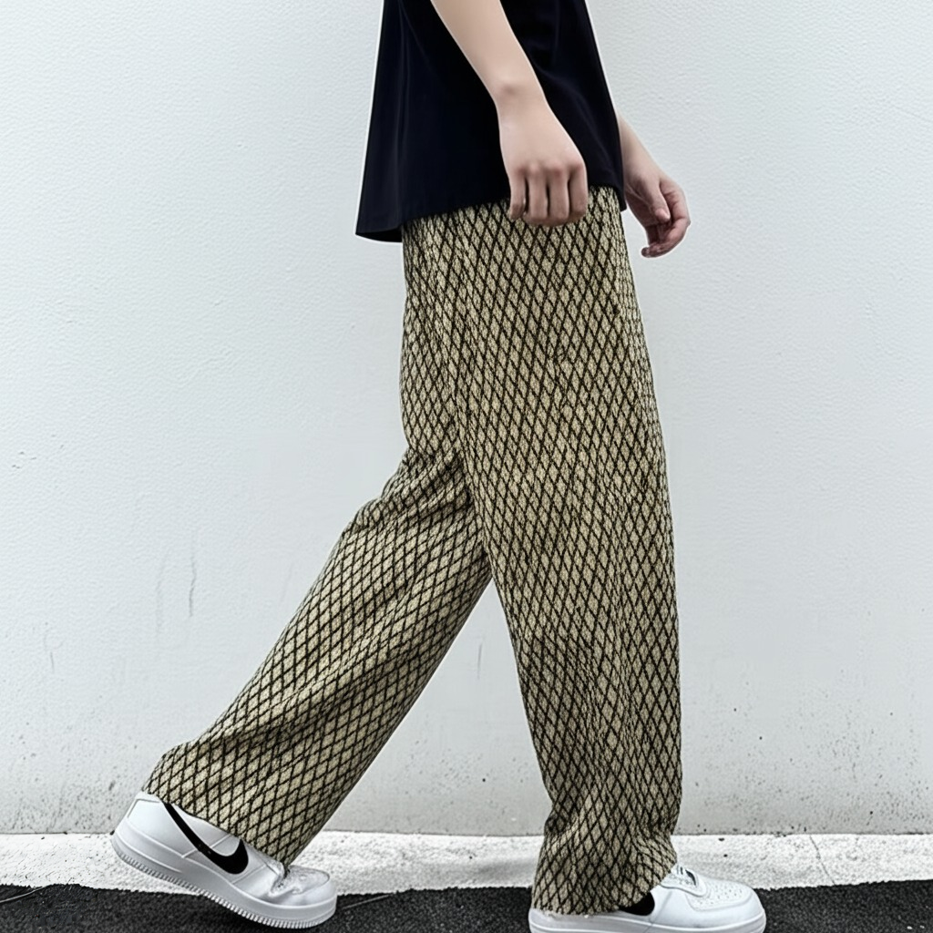 The NeoWave Patterned Wide-Leg Pants