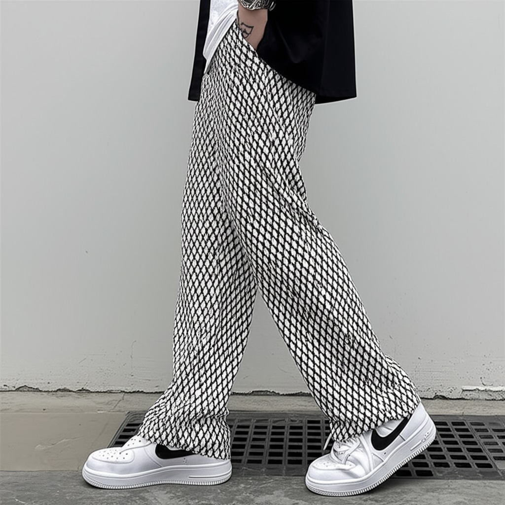 The NeoWave Patterned Wide-Leg Pants