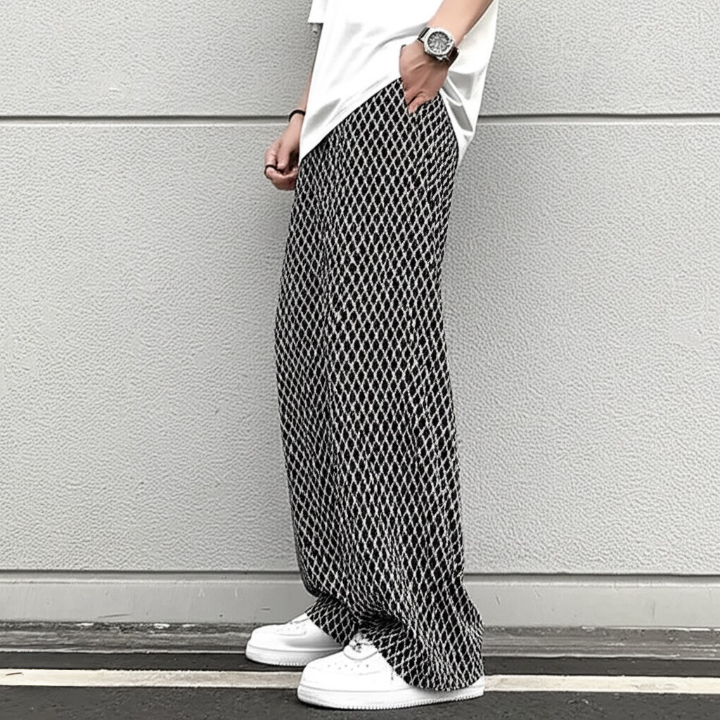 The NeoWave Patterned Wide-Leg Pants