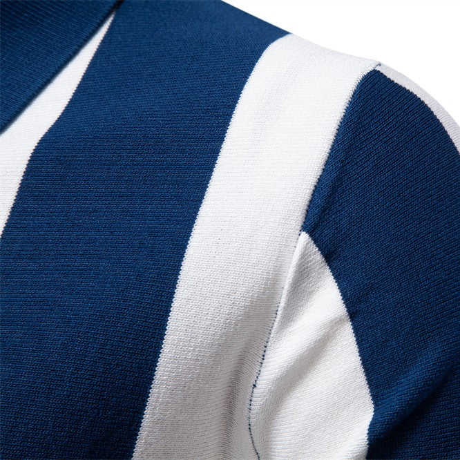 The Monaco Nautical Zip Polo