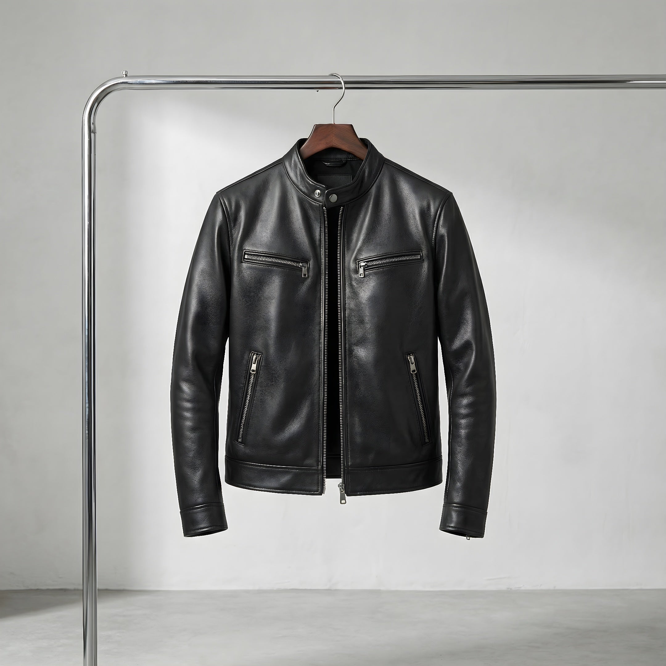 NightFall Leather Jacket - CristianLavian